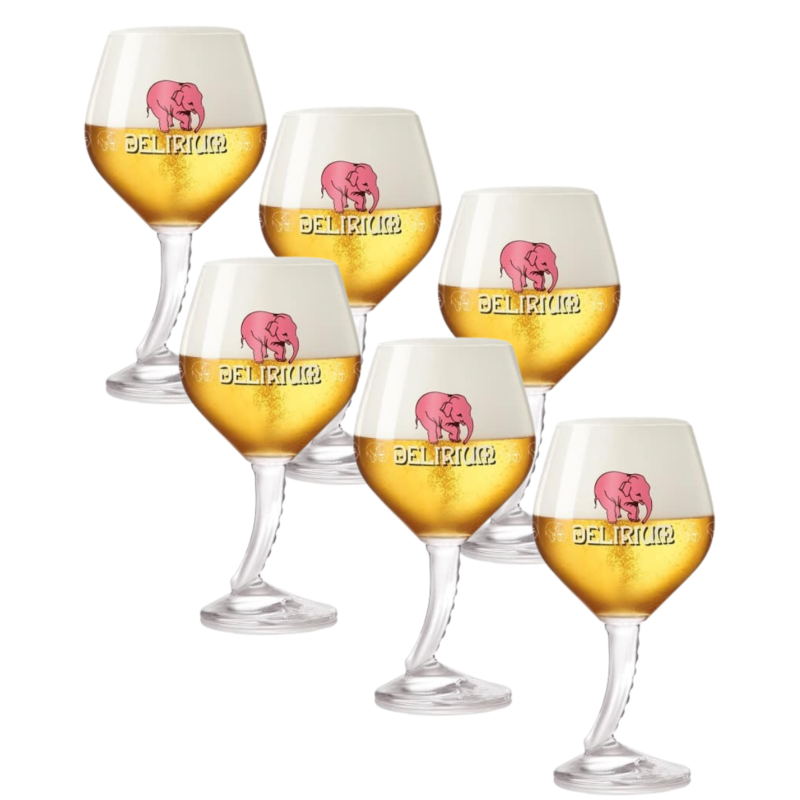 Delirium Slurf bierglazen - 33cl - 6 stuks