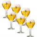 Leffe bierglazen op voet - 33cl - 6 stuks