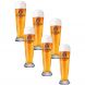 Paulaner Hefe bierglazen - 50cl - 6 stuks