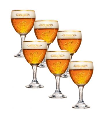 Grimbergen glas op voet - 33 cl koop je online bij Bierkoelkast.nl