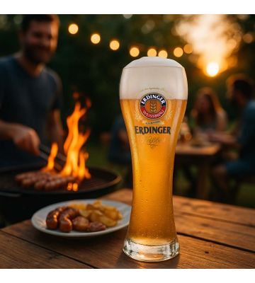 Erdinger bierglazen - 50cl - 6 stuks