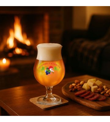 La Chouffe bierglazen op voet - 33cl - 6 stuks