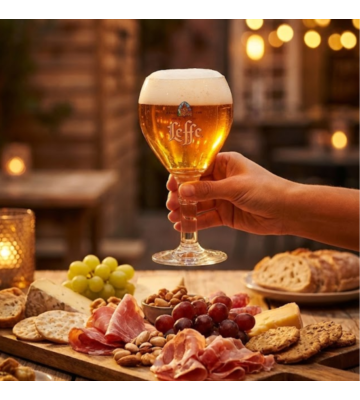 Leffe bierglazen op voet - 33cl - 6 stuks