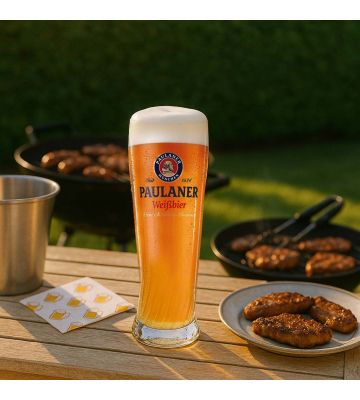 Paulaner Hefe bierglazen - 50cl - 6 stuks
