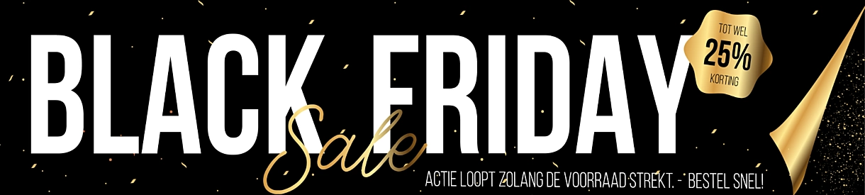 Black Friday Sale - 25% korting op alle bierkoelkasten bij Bierkoelkast.nl